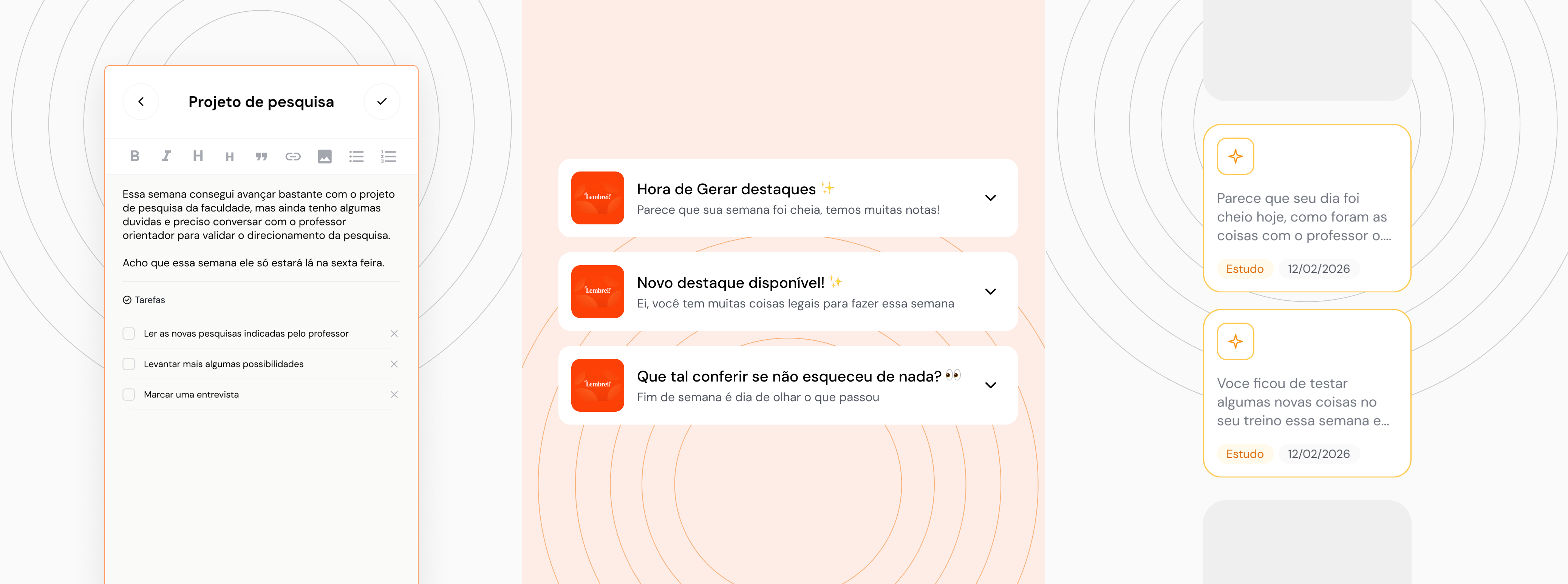 Melhorias implementadas após testes